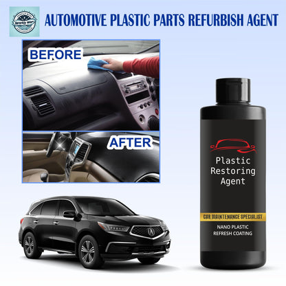 Plastic Revitalizing Coating Agent for Car 100ml (Pack of 2)