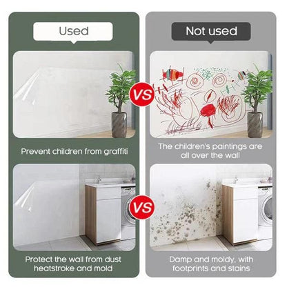 Self-Adhesive Transparent Wall Protection Film – Buy 1 Get 1 Free