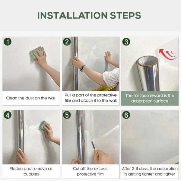 Self-Adhesive Transparent Wall Protection Film – Buy 1 Get 1 Free