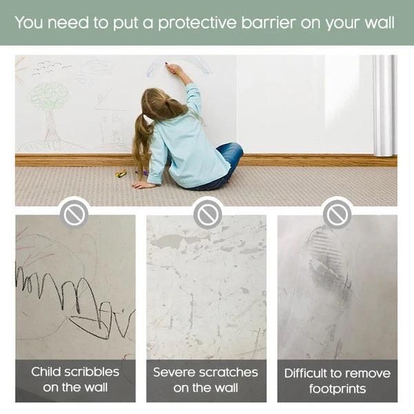 Self-Adhesive Transparent Wall Protection Film – Buy 1 Get 1 Free