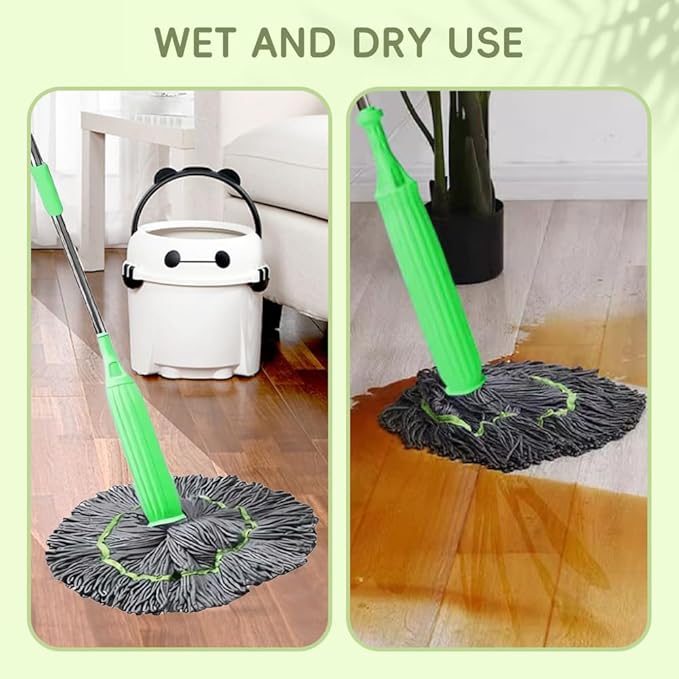 Self-twisting Water Rotating Mop