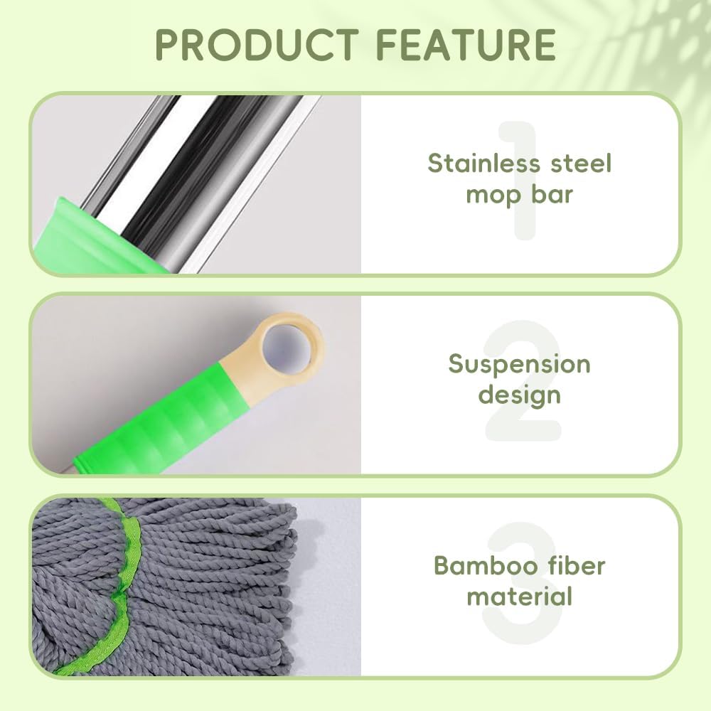 Self-twisting Water Rotating Mop