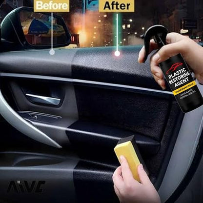 Plastic Revitalizing Coating Agent for Car 100ml (Pack of 2)