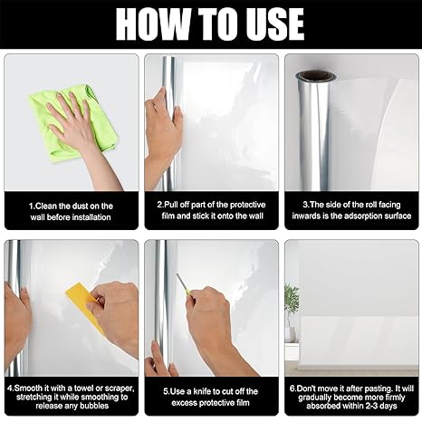 Self-Adhesive Transparent Wall Protection Film – Buy 1 Get 1 Free