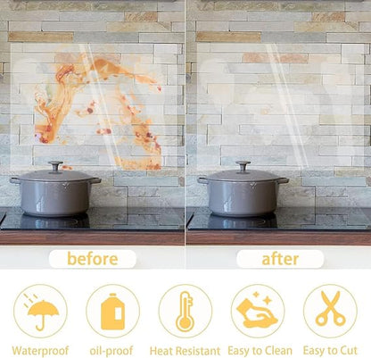 Self-Adhesive Transparent Wall Protection Film – Buy 1 Get 1 Free